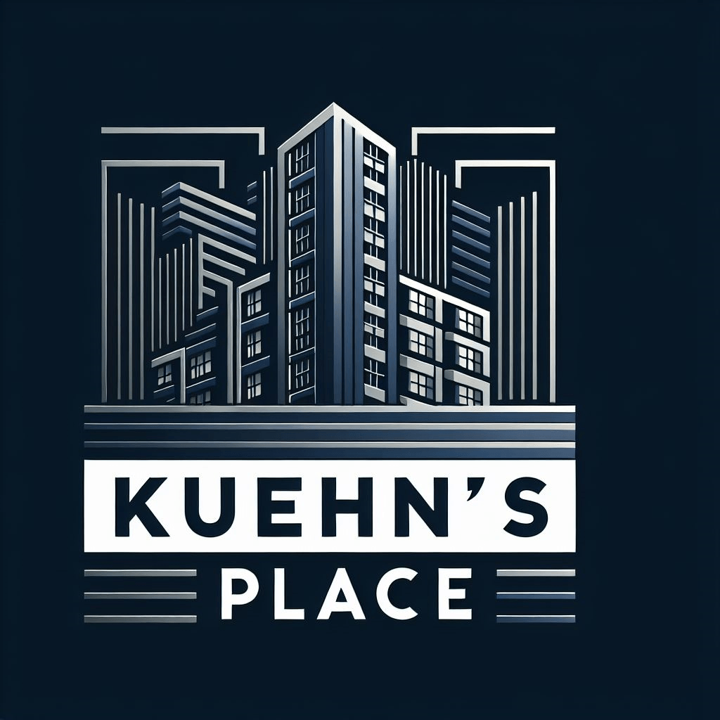 the logo or sign for the apartment community